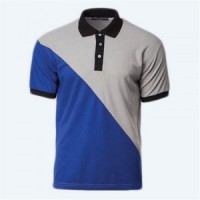 SKP015 Order POLO shirts for men and women to make sports Polo shirts Polo shirt factory stitching colors front view